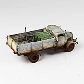 QD249 1/35 Ölçek, Mercedes-Benz Kamyon, Italeri, Sergilemeye Hazır Plastik Tank Maketi thumbnail 4