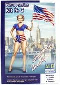 MasterBox 24002 1/24 Ölçek, Pin-Up Serisi 2, Betty, Plastik Figür Kiti thumbnail 1