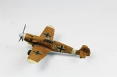 QD078 1/48 Ölçek, Messerschmitt Bf 109 G-2 Sergilemeye Hazır Plastik Uçak Maketi thumbnail 6