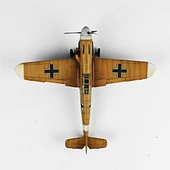 QD078 1/48 Ölçek, Messerschmitt Bf 109 G-2 Sergilemeye Hazır Plastik Uçak Maketi thumbnail 5