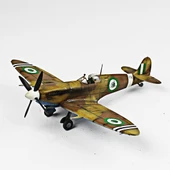 QD027 1/48 Ölçek, Spitfire Mk.V Sergilemeye Hazır Plastik Uçak Maketi thumbnail 2