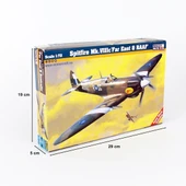 Mistercraft D178 1/72 Spitfire Mk. VIIIC Far East & RAAF Savaş Uçağı Plastik Model Kiti thumbnail 4