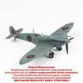 QD043 1/48 Ölçek, Spitfire  Sergilemeye Hazır Plastik Uçak Maketi thumbnail 1