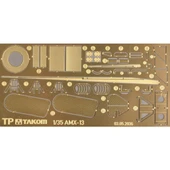 Takom 2037 1/35 Ölçek, Fransız Hafif Tankı, AMX-13/90, Plastik Model kiti thumbnail 7