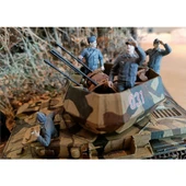 Dragon 6191 1/35 Ölçek, (Achtung-Jabo!) Tank Mürettebatı (Fransa 1944) Asker Figürleri Plastik Model Kiti thumbnail 2