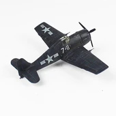 QD038 1/72 Ölçek, F6F Hellcat Sergilemeye Hazır Plastik Uçak Maketi thumbnail 4
