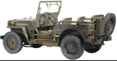 Dragon 75052 1/6 Ölçek, ABD 1/4 Ton 4x4 Jeep (with m2 .50-cal machine gun) Plastik Model Kiti thumbnail 2