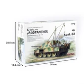 Meng TS-047 1/35 Ölçek, Alman Sd.Kfz.173 Jagdpanther G2 Tank Avcısı, Plastik Model Kiti thumbnail 5