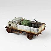 QD249 1/35 Ölçek, Mercedes-Benz Kamyon, Italeri, Sergilemeye Hazır Plastik Tank Maketi thumbnail 3