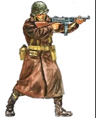 Italeri 6133S 1/72 Ölçek, WWII ABD Kış Üniformalı Piyade Askerleri, Plastik Model kiti - 4