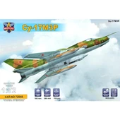 Modelsvit MSVIT72048 1/72 Ölçek, SUKHOI SU-17 M3R Keşik Bombardıman Savaş Uçağı, Plastik Model kiti - 1