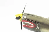 QD036 1/48 Ölçek, P-40C Warhawk Sergilemeye Hazır Plastik Uçak Maketi thumbnail 7