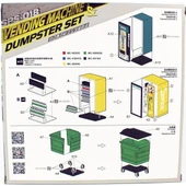 Meng SPS-018 1/35 Ölçek, Otomat ve Çöp Bidonu Seti, Plastik Model Kiti thumbnail 2