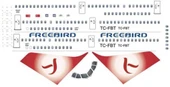 Nazca Decals Frb006 1/144 Ölçek, Freebird A-321 -Kırmızı Kuyruk Dizayn thumbnail 2
