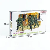 Dragon 3305 1/35 Ölçek, Amerikan Donanma Askerleri, 1968 Vietnam TET Saldırısı Plastik Model Kiti thumbnail 4