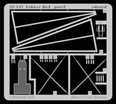 Eduard 32547 1/32 Ölçek, Fokker Dr.I For Roden Maket Deta thumbnail 2