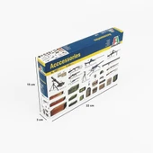 Italeri 0407S 1/35 Ölçek, Silahlar ve Mühimmatlar, Plastik Model kiti thumbnail 3