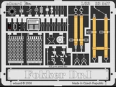 Eduard 32547 1/32 Ölçek, Fokker Dr.I For Roden Maket Deta thumbnail 1