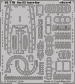 Eduard 49778 1/48 Ölçek, Su-33 Interior For Kınetıc Maket thumbnail 2