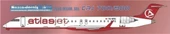 Nazca Decals Crj9003 1/144 Ölçek, Atlasjet Crj-900 thumbnail 1