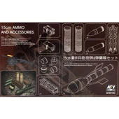 AFV Club AF35193 1/35 Ölçek, SIG33 15cm Mühimmat Ve Aksesuar Seti, Plastik Model kiti thumbnail 1