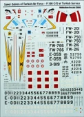 Microscale 72002 1/72 Ölçek, Türk F 100 C/D Decal Seti - 1