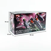 Hasegawa 27 65727 1/72 Ölçek, VF-25F/S Super Messiah Macross Frontier, Macross-Robotech TV Serisi, Bilim Kurgu Plastik Model Ki - 5