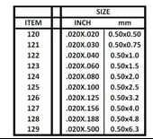 Evergreen 129 0,50*6,30*355 Mm Köşeli Çubuk-10 Adet -Beyaz thumbnail 3