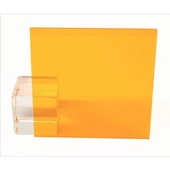 Midwest 70410 Şeffaf Peach Pvc Levha -0,23 Mm. -194 X 280 Mm. thumbnail 1