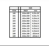 Evergreen 109 0,25*6,30*355 Mm Köşeli Çubuk-10 Adet -Beyaz thumbnail 3