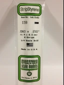 Evergreen 159 1,50*6,30*355 Mm Köşeli Çubuk-8 Adet -Beyaz thumbnail 1