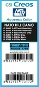 Hobbytime Gunze Nato Hıll 2 Camo Boya Seti-6 Adet 10 Ml. thumbnail 1