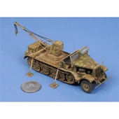 Trumpeter 07251 1/72 Ölçek, Yarı Paletli Döner Vinç 6t ,18t (Sd.kfz.9/1), Plastik Model Kiti - 2