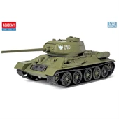Academy 13421 1/72 Ölçek, T-34-85 Soviet Orta Sınıf Tankı, Plastik Model kiti - 3