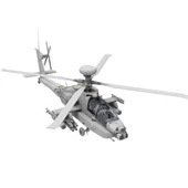 Takom 2607 1/35 Ölçek, AH-64D Apache Longbow (J.G.S.D.F) Saldırı Helikopteri, Plastik Model kiti thumbnail 3