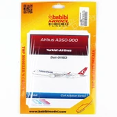 Babibi DAT-01182 1/144 Ölçek, Türk Hava Yolları Airbus A-350, Dekal Çıkartma thumbnail 1