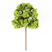 Hobbytime 11 Cm. Yuvarlak Formlu Bahar Yeşili Ağacı Modeli, 1 Adet thumbnail 1