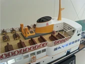 Türk Model 1/87 141 Paşabahçe Yolcu Vapuru, 86 cm. Ahşap Model Kiti thumbnail 3