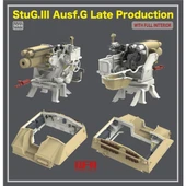 RFM 5088 1/35 Ölçek, StuG.III Ausf.G, Geç Dönem Tankı, İç Detaylı, Plastik Model kiti thumbnail 4