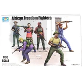 Trumpeter 00438 1/35 Ölçek, Afrikalı Özgürlük Savaşçısı Figürleri Plastik Model Kiti thumbnail 1