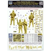 Masterbox 35226 1/35 Ölçek, Rus-Ukrayna Savaşı, Ukrayna Bölgesel Savunma Kuvvetleri, Plastik Figür Kiti thumbnail 3