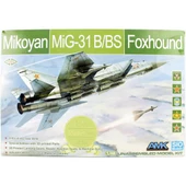 AMK 48002 1/48 Ölçek, MiG-31 B/BS (Special Edition-Sio Models), Savaş Uçağı, Plastik Model kiti thumbnail 1