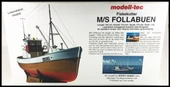 Türk Model 1/25 6010200 M/S Follabuen İskandinav Balıkçı Teknesi, R/C Dönüşebilir, 75 cm. Ahşap Model Kiti thumbnail 1