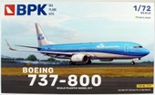 Big Planes Kits 7219 1/72 Ölçek, 737-800 KLM Yolcu Uçağı, Plastik Model kiti thumbnail 1