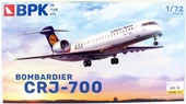 Big Planes Kits 7214 1/72 Ölçek, CRJ-700 7214 Lufthansa/Brit Air Yolcu Uçağı, Plastik Model kiti - 1
