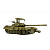 Trumpeter 09609 1/35 Ölçek, Rus T-72B1 Ana Muharebe Tankı ve KTM-6 Izgara Zırhlı, Plastik Model Kiti thumbnail 3