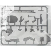 Masterbox 32022 1/32 Ölçek, Yunan Pers Savaşları, Pers Bayraktarı, Plastik Figür Kiti thumbnail 2