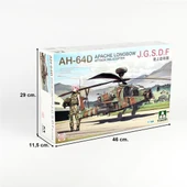 Takom 2607 1/35 Ölçek, AH-64D Apache Longbow (J.G.S.D.F) Saldırı Helikopteri, Plastik Model kiti thumbnail 5
