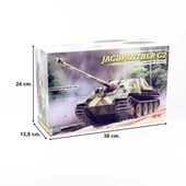 RFM 5022 1/35 Ölçek, Jagdpanther G2, İç Detaylı İmha Tanklı, Plastik Model kiti thumbnail 5
