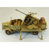 Trumpeter 09595 1/35 Ölçek, L4500A ve 5cm Flak 41-II Askeri Aracı,Plastik Model Kiti thumbnail 4